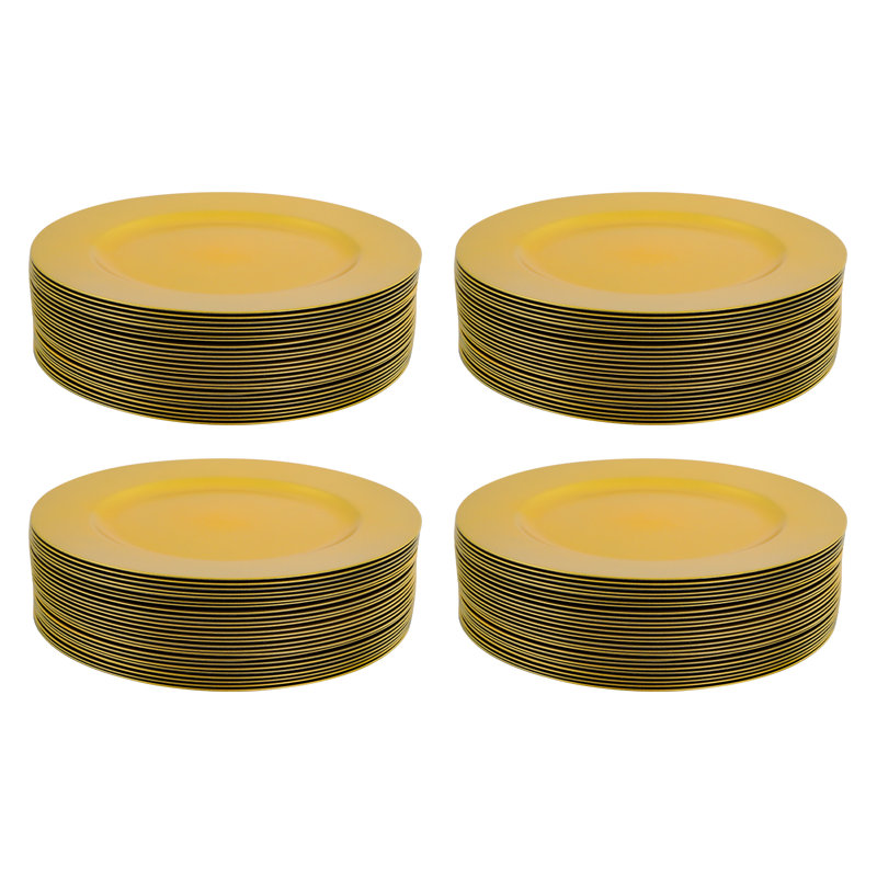 13'' Round Charger, Gold