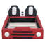 Lit plateforme avec roulettes Race-1569023966