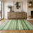 Premium Machine Washable Dream Shag ADS529 Striped Rug-345962083-345962082