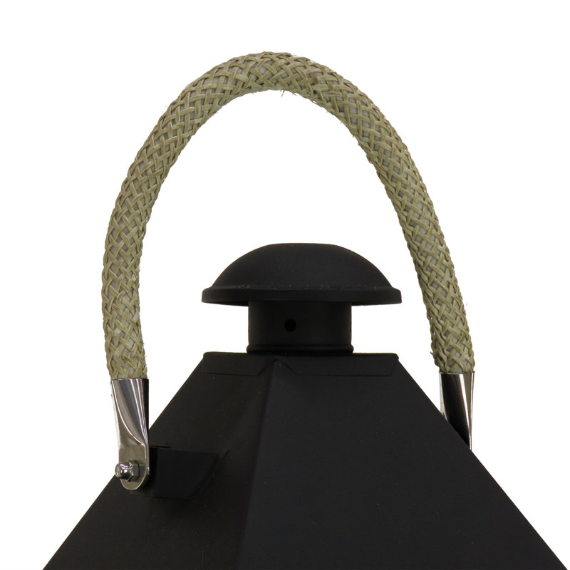 10'' H Iron Tabletop Lantern