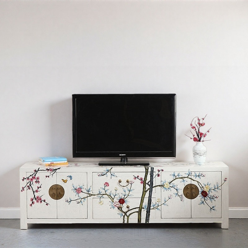 Creative Painted TV Stand