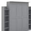 Grand lit escamotable avec tablettes et DEL-600736082