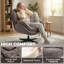 Upholstered Swivel Accent Chair-239457825