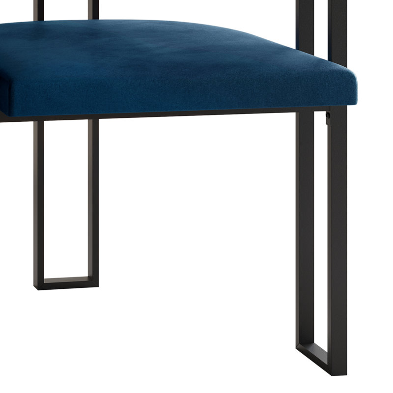 Chaise de salle à manger noire, Marine