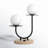 Ruva Metal Globe Lamp