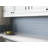 Long Hex 10.60in.x11 in. Glass Mosaic Tile-102317166