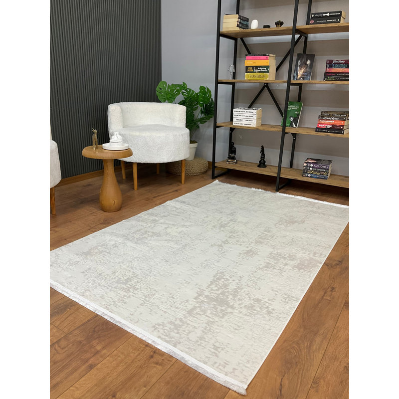 Aundrey Rectangle Bamboo Slat / Seagrass Area Rug, Rectangle 15' x 10'