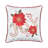 Appliqued Velvet Throw Pillow