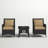 2 - Person Patio Conversation Set with Cushions-1584059290