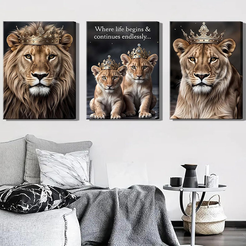 3 Piece Wrapped Canvas Print