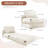 Folding Bean Bag Sofa Bed,Convertible Sleeper Bed & Portable Mattress with Pillow and Lumbar Support in Dorm,Bedroom, Apartment,Office,Compressed Packaging-359842018