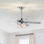 Ventilateur de plafond standard 52 pales 52 po avec télécommande et ensemble d'éclairage inclus Runhild-1718384877
