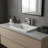 Bathroom Basin Waterfall Faucet with Single-Handle-120218997