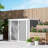 Trash Can Shed 5 ft. W 2 ft. D Polypropylene Garbage Shed-110188666