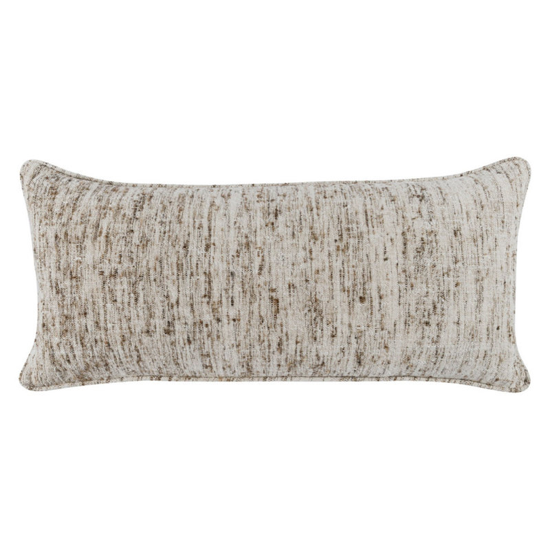 Tavi 16"X36" Throw Pillow, Distressed Natural