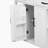 47 Inch Kitchen Island With Extendable Dining Table, Rubber Wood Veneer Kitchen Table With Internal Storage Rack, Power Outlet, Kitchen Island With Storage 2 Drawers 2 Cabinet,White-352576840