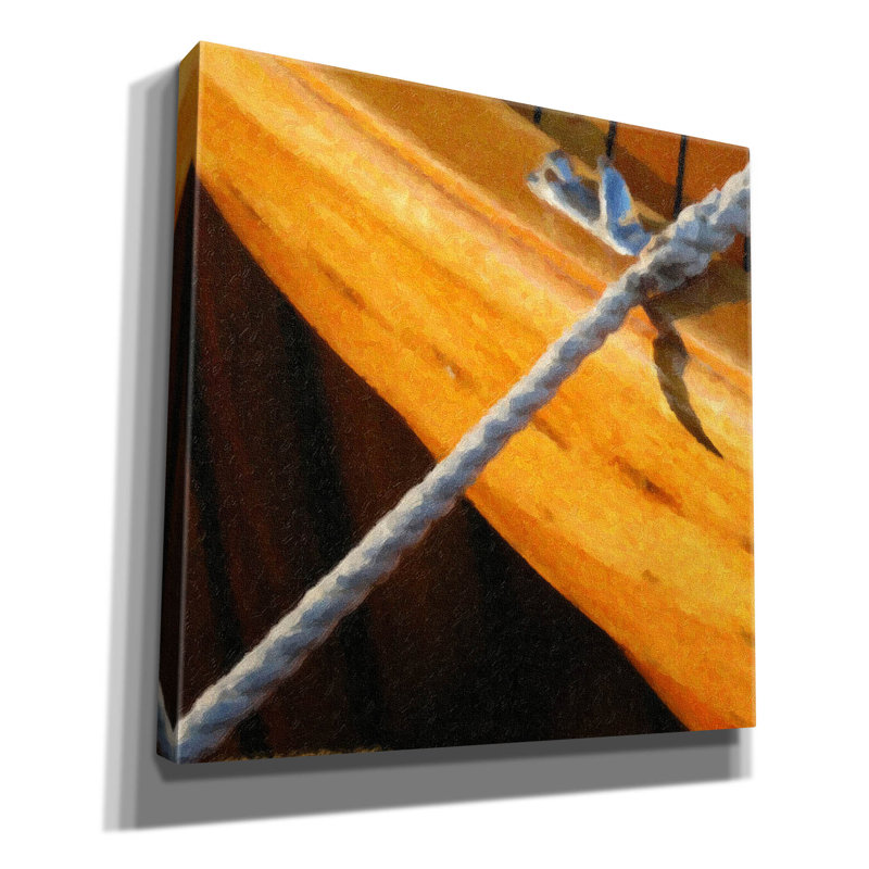 «Nautical Closeups 1» par Carlos Casamayor, art mural sur toile, H 37 po x l 37 po x P 1,5 po