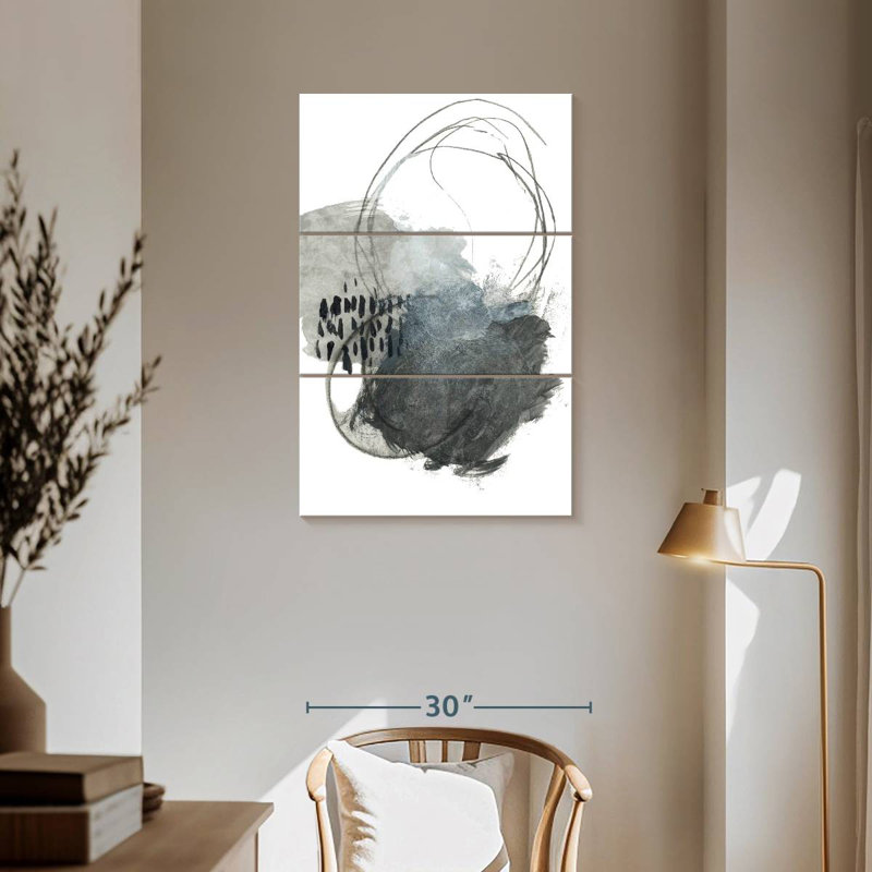 Avery In Grays II, 57" H x 36" W
