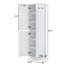 Grande armoire de rangement autoportante pour salle de bain-1465532525