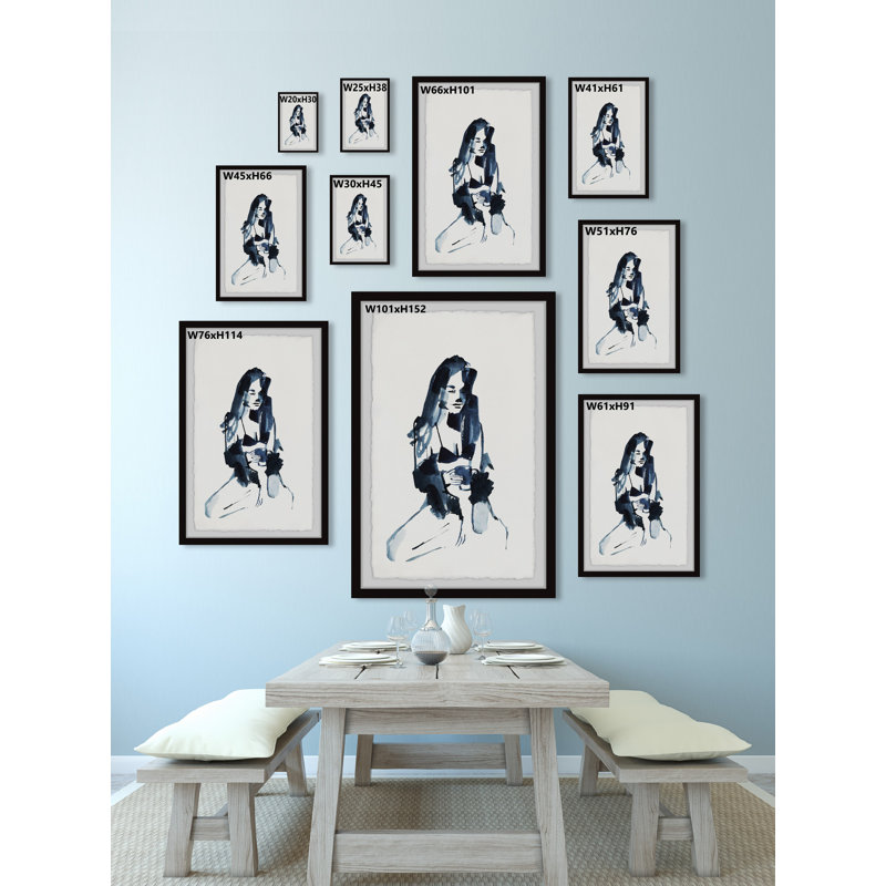 Drink Moderately by Marmont Hill - Single Picture Frame Painting, 36"H x 24"W