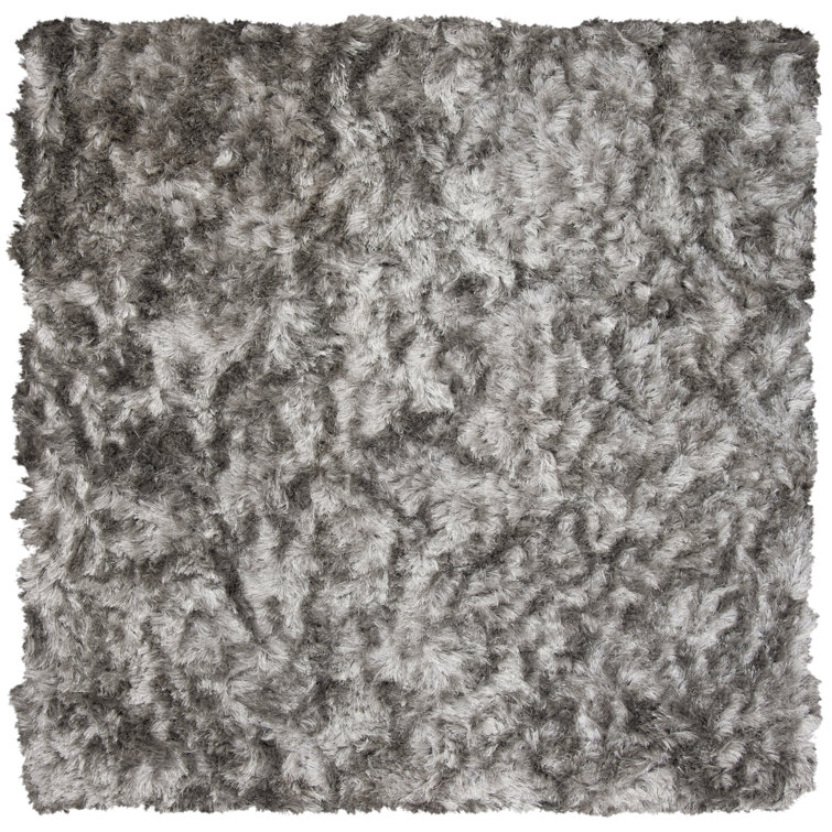 Morrell Shag Hand Tufted Performance Solid Color Rug