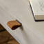 Bureau d'écriture en bois massif avec huche Loki-88300364
