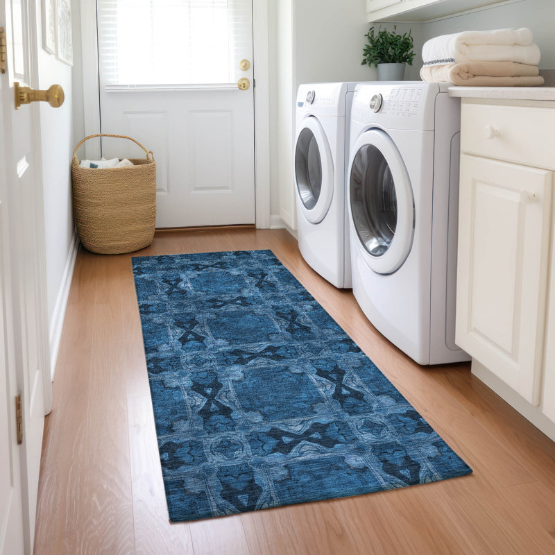 Tapis intérieur / extérieur Farragut, Tapis de couloir 2 pi 3 po x 7 pi 6 po