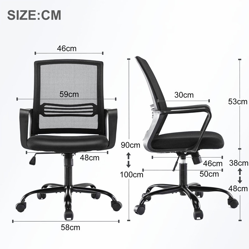 Berlanga Office Chair, Black