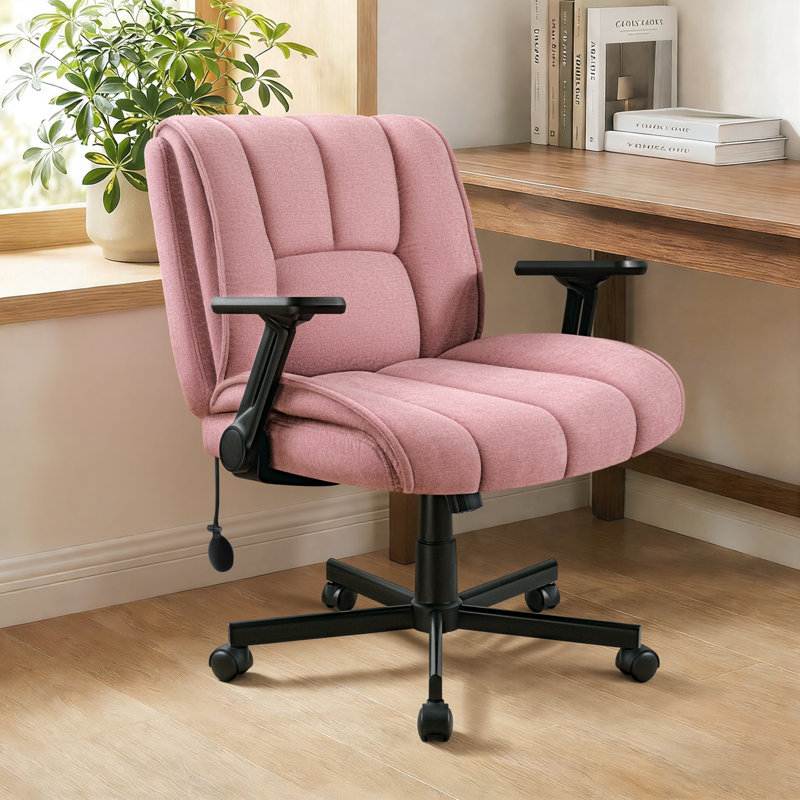 Chaise de bureau Criss, Rose