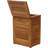 Spa Solid Wood Manual Lift Waste Basket