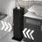 Bathroom Storage Unit, Black Small Floor Cabinet With Doors For Toilet Paper, Modern Country Glamour Console , Paper And Shelves, Allurement