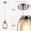 1 - Light Glass Single Pendant Light-2035100043