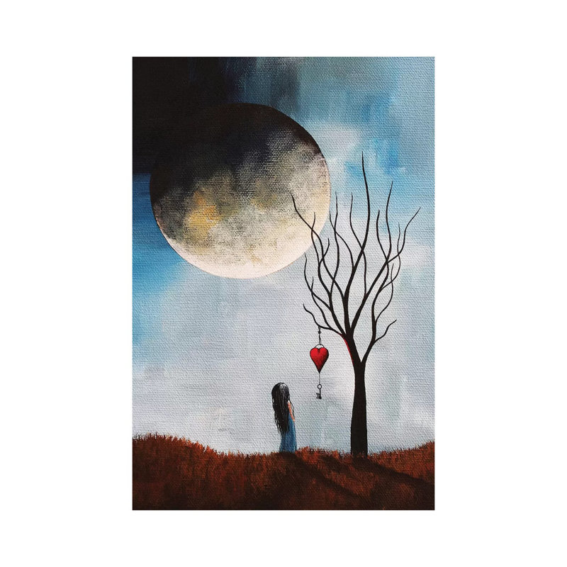 May Contain Traces Of Love - Print on Canvas, Wrapped Canvas, 20.32 cm H x 30.48 cm W
