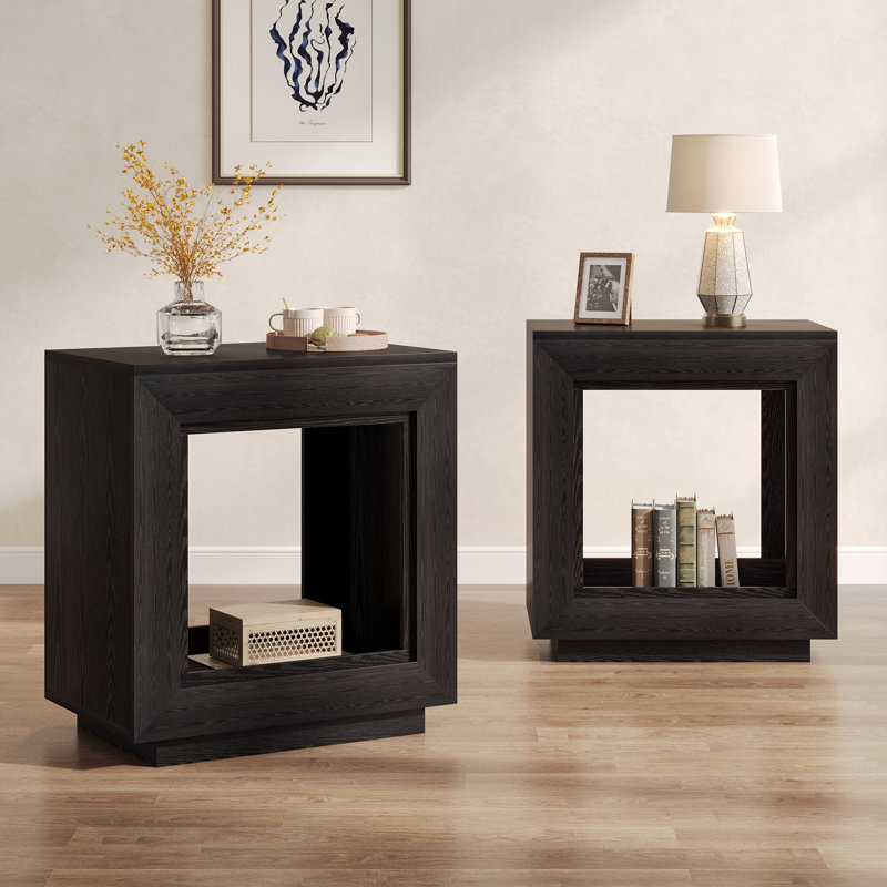 Table de bout Cledis, Noir
