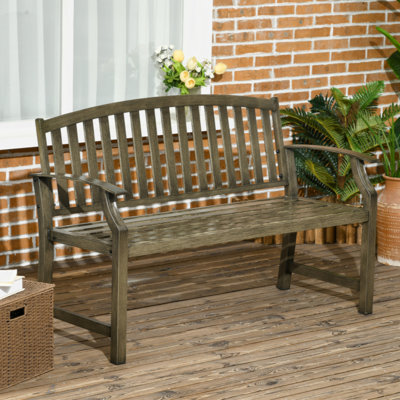 Banc de jardin en métal Altha