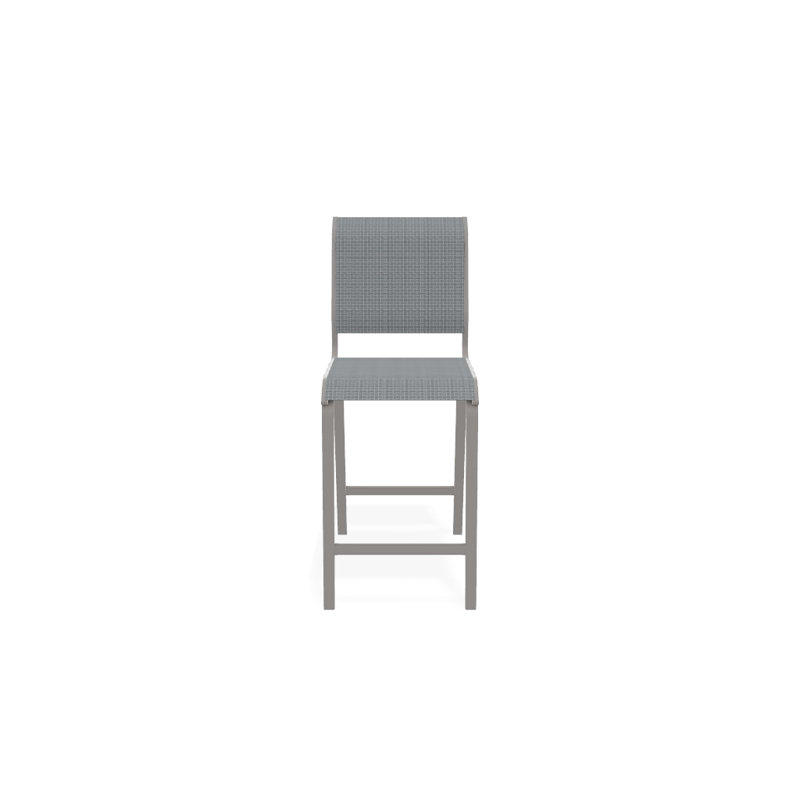Tabouret de bar 26 po Holna, Gris chaleureux texturé, Rocher