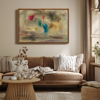Art mural encadré, rétro, antique et classique pour chambre à coucher - 16 po x 24 po