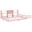 Lit de clôture Montessori, tablettes de rangement intégrées-204213889-204213894