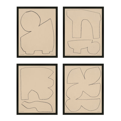 Freya "Outlines" 4-Piece Painting Set
