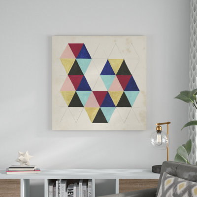 «Geometric Pattern Play III», impression sur toile