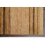 Tapis intérieur / extérieur rayé abstrait noué à la main 6 x 8 po