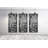 70 in. H x 35 in. W x 0.4 in. D Composite Decorative Privacy Screen Panel w/ C-Channel Kit