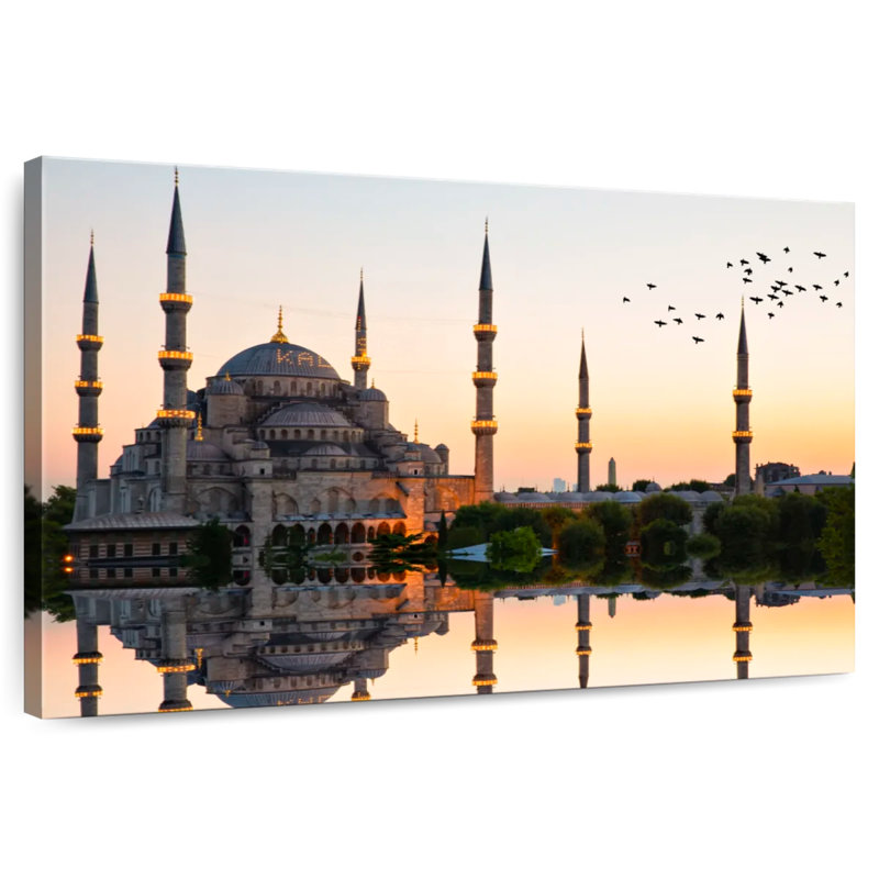 Dusky Hagia Sophia, 26" H x 39" W