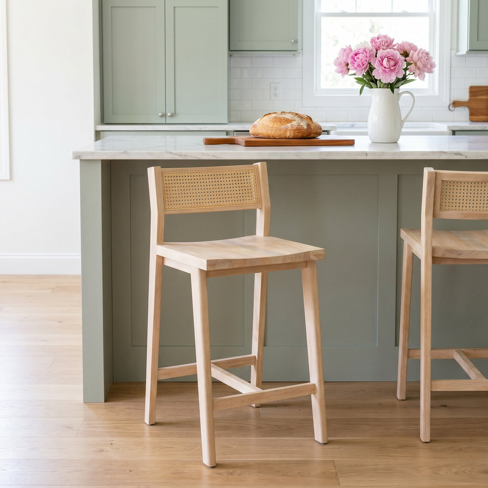 Nephie Bar and Counter Stool, Counter Stool (26" Seat Height)