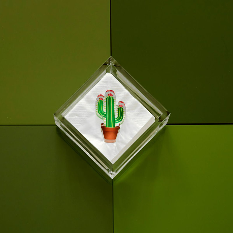 Acrylic Flat Napkin Holder