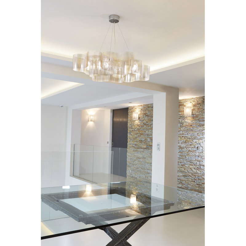 Nuage 5 - Light Chandelier, 12" H x 19" W x 31" D