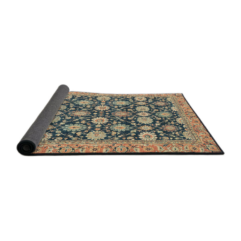 Abdalla Abstract Indoor Rug, Round 7'