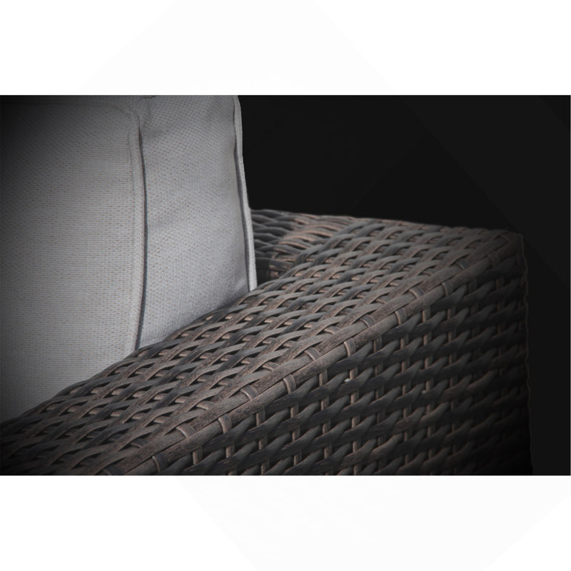 Comfort-Ready Fully Assembled Patio Chair With Plush Cushions – Ideal For Outdoor Relaxation