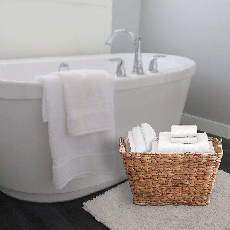 Wicker Laundry Basket with Handles