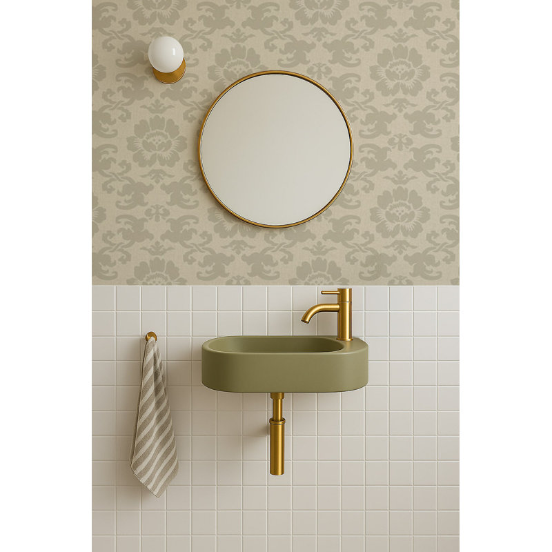 Silken Poppy - Wallpaper, Linen, Faux Grasscloth